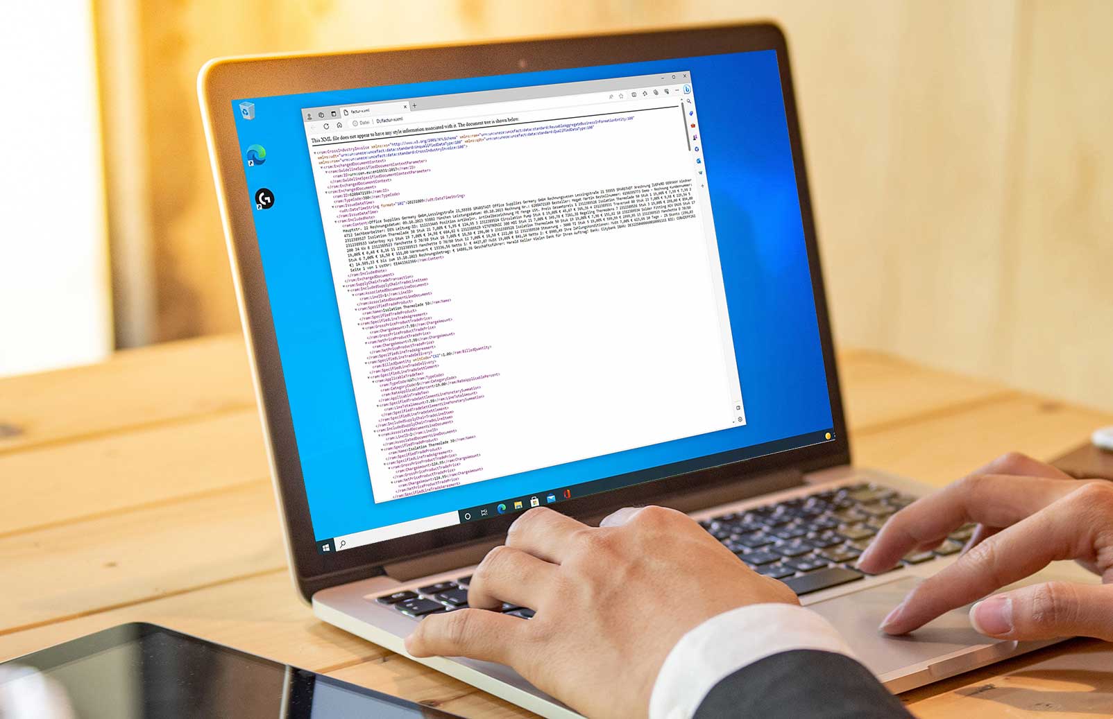 Beispiel einer XML Datei