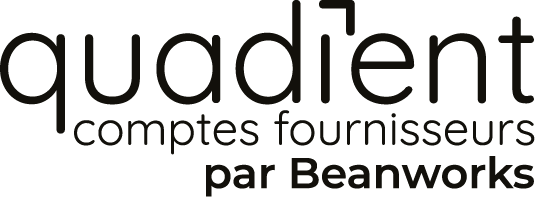 Logo Quadient comptes fournisseurs par Beanworks 
