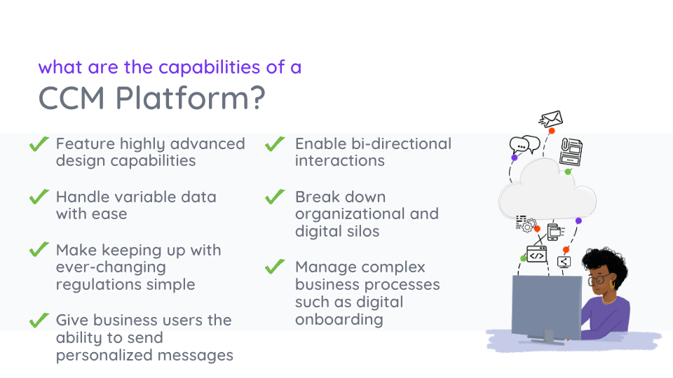 capabilities of a ccm platform