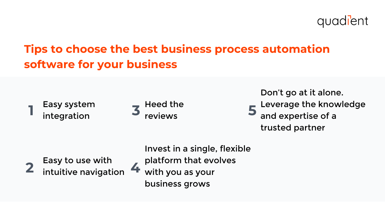 choose business automation software