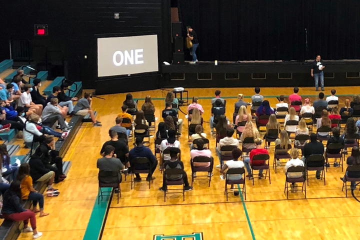 Christian School District assembly