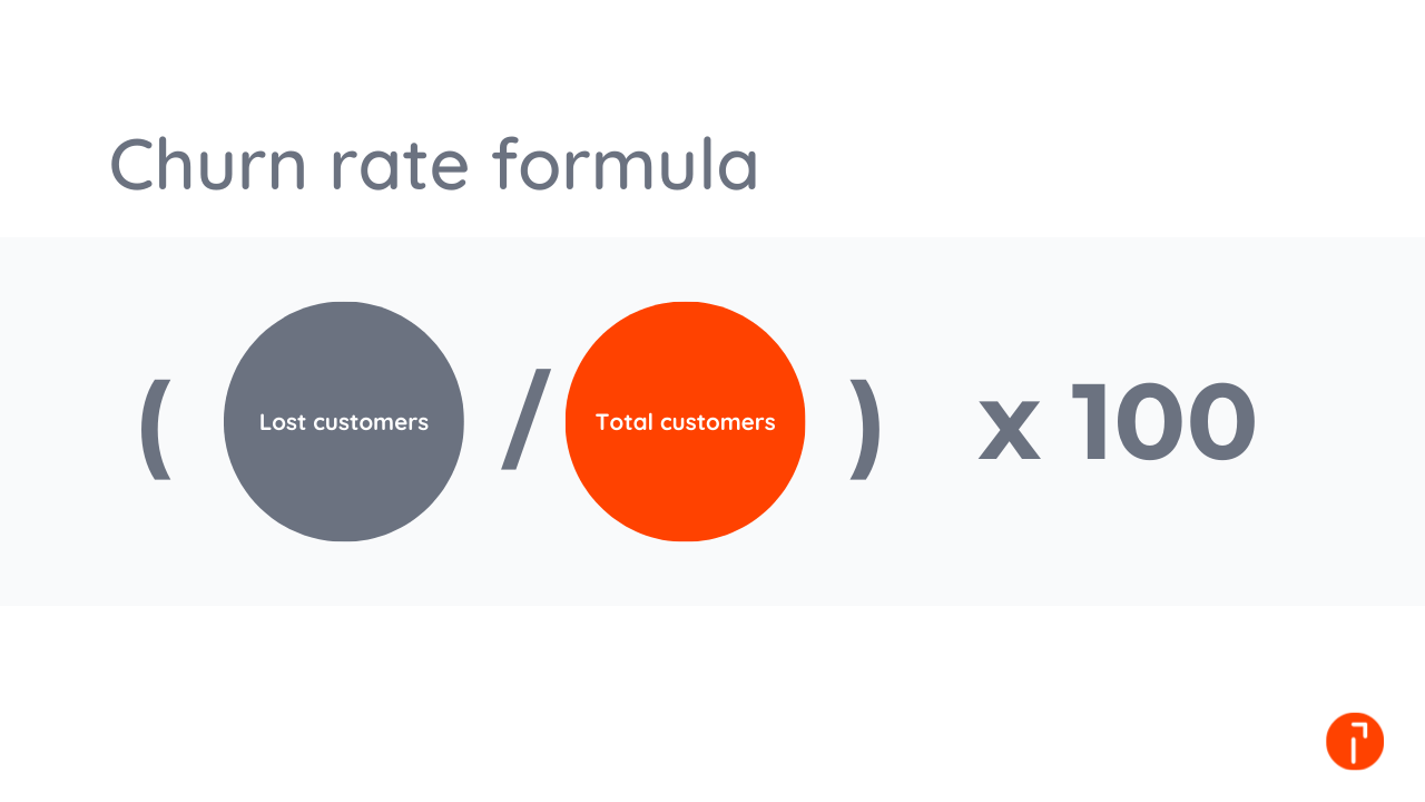 Churn Rate Formula