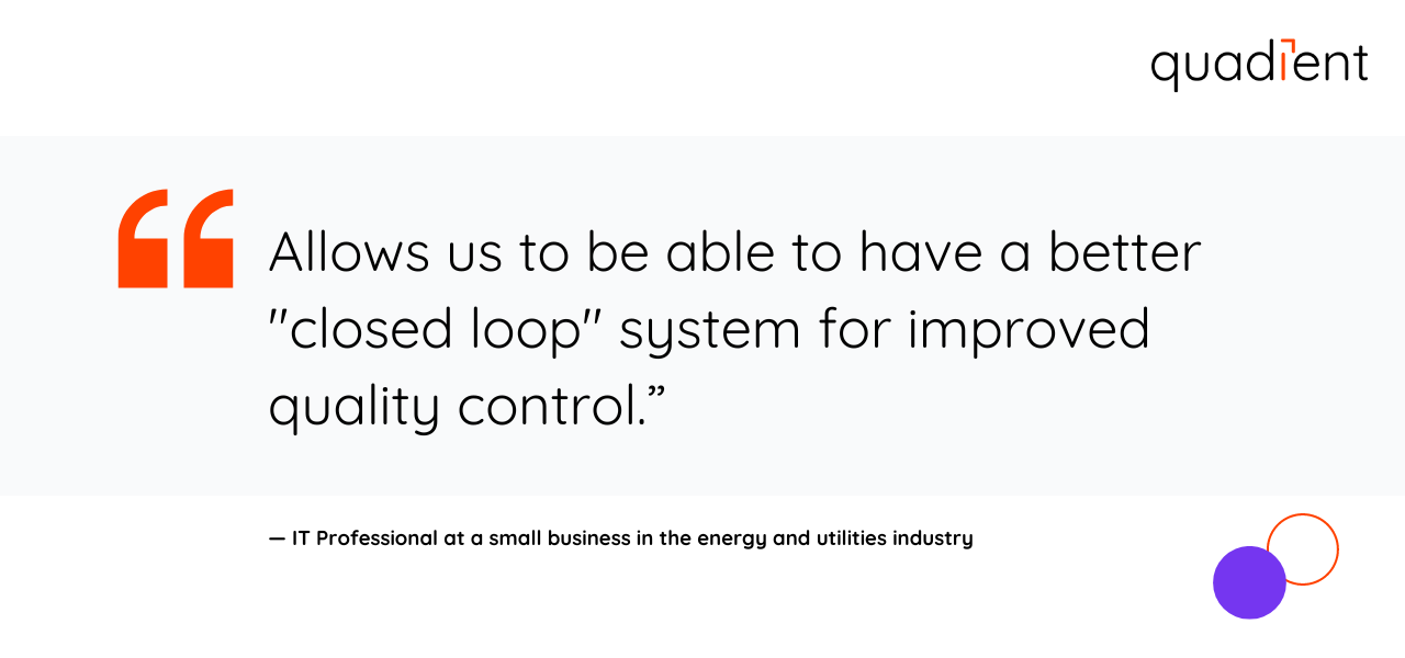 quote closed loop system