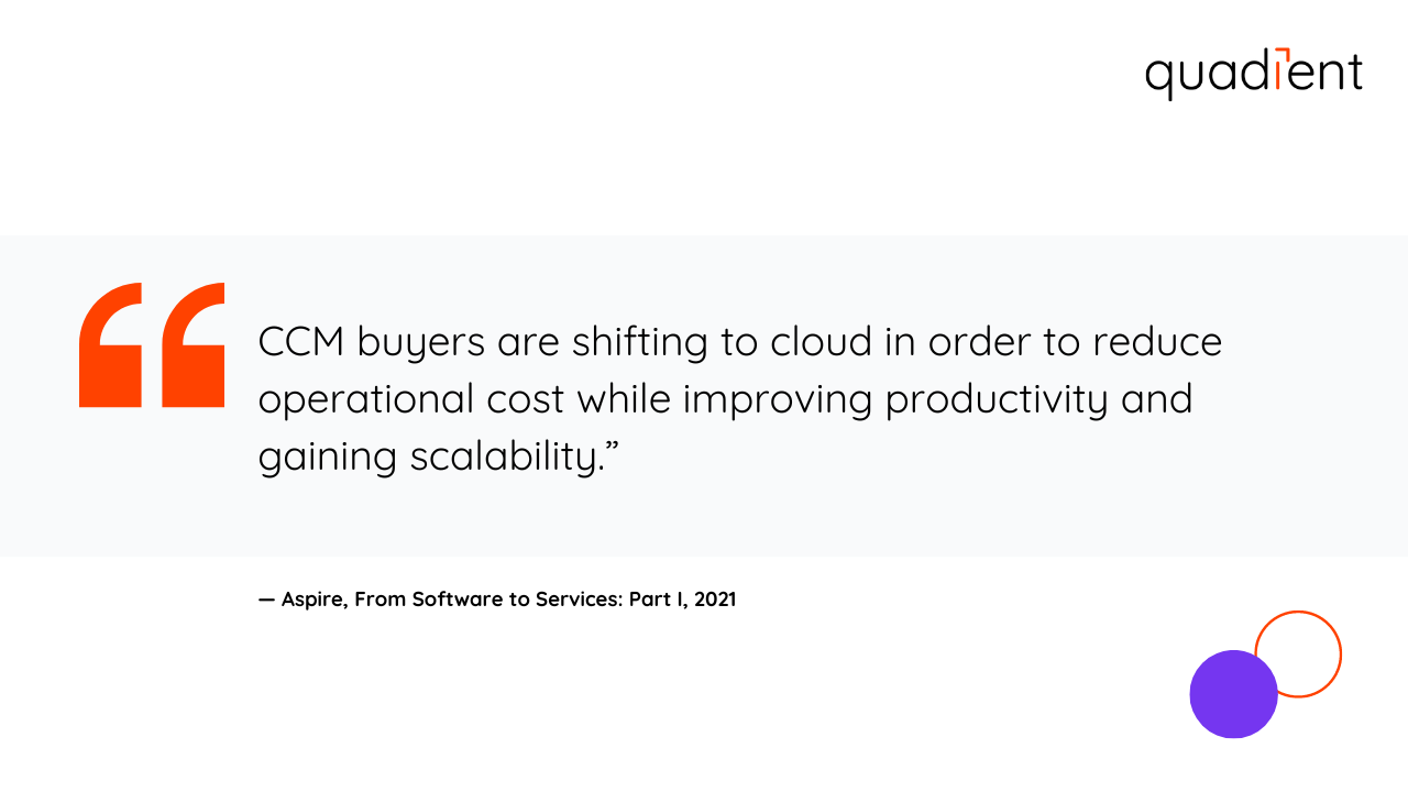 ccm as saas solution