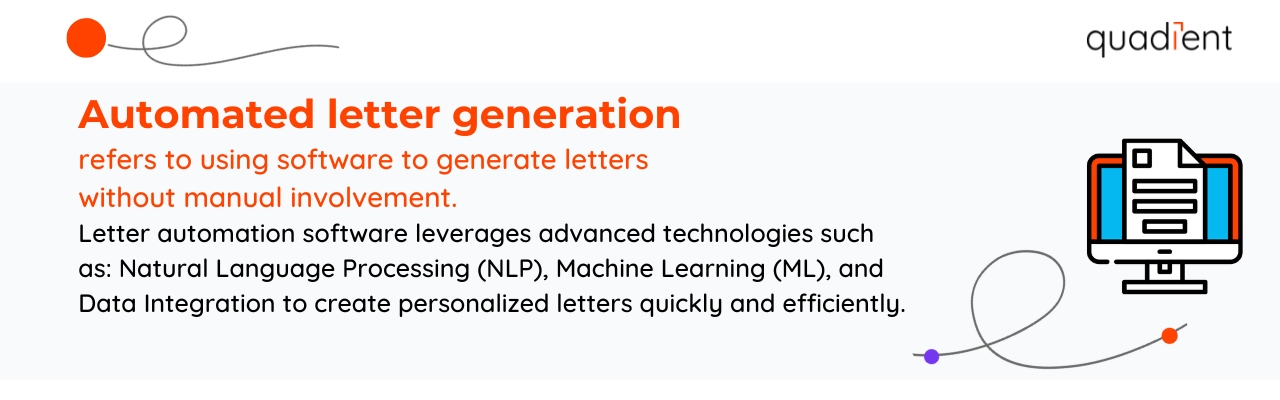 automated letter generation definition