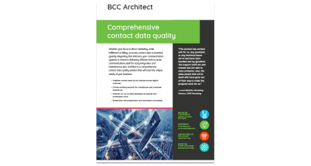 BCC Architect Brochure Cover