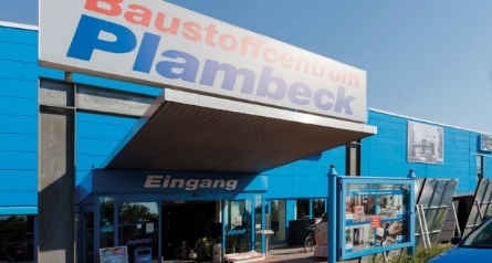 Eingang von Hinrich Plambeck Baustoff- und Holzhandel GmbH & Co. KG