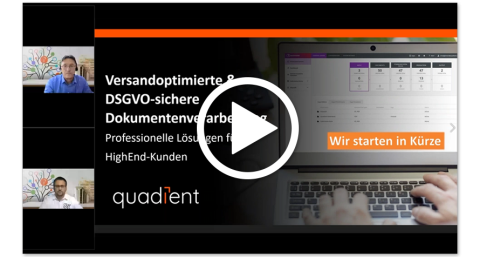 Screenshot von der Webinar-Aufzeichnung