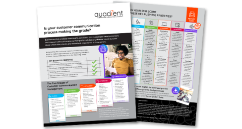Customer communication report card