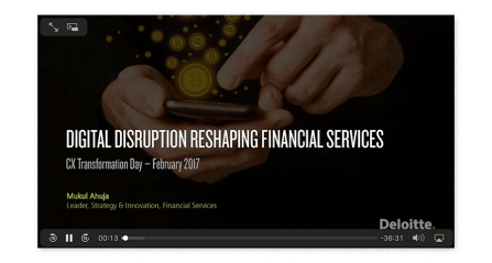 Digital Disruption in FSI Video Cover