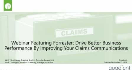 Webinar Replay Featuring Forrester: Drive Better Business Performance Thumbnail