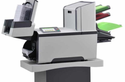 folding and envelope stuffing machine