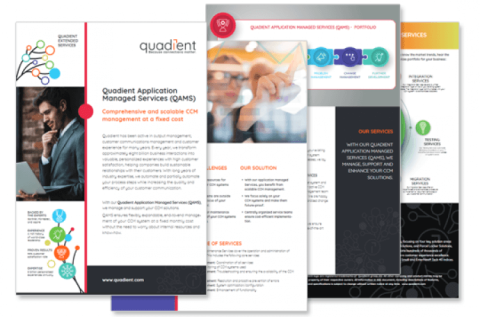 Quadient Application Managed Services