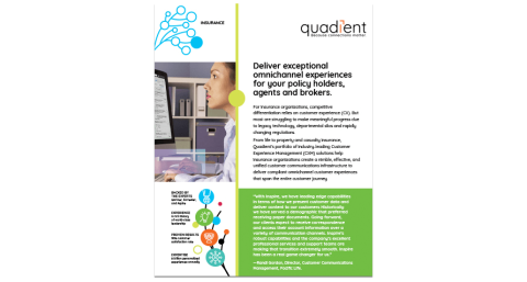 Brochure - Panoramica della CXM nel settore assicurativo