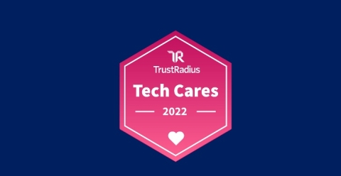 2022 Tech Cares Award logo