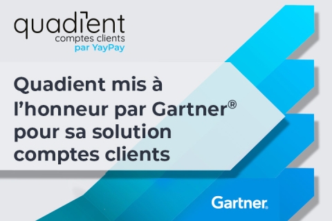 Quadient mis à l'honneur par Gartner pour sa solution comptes clients