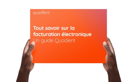mock up d'un guide sur la facturation électronique