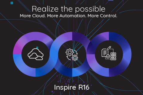 Three icons with branching lines showing expanded possibilities