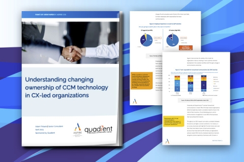 Thumbnail of Aspire report against abstract blue arches