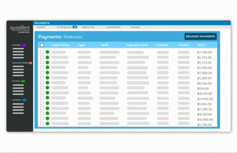 Payment automation on Quadient AP