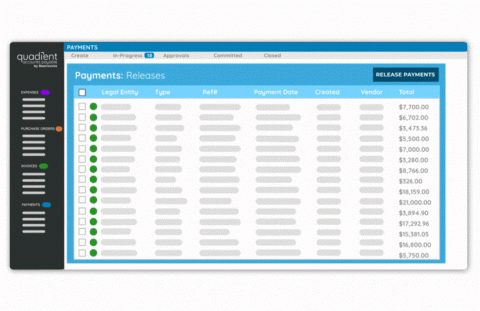 Payment automation on Quadient AP