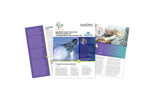 Quadient Inspire mejora los flujos de trabajo de correspondencia para Pacific Life