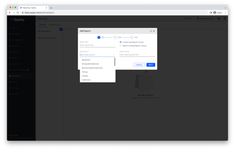 Report on any data point