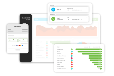 Quadient Accounts Receivable Product Mock Up