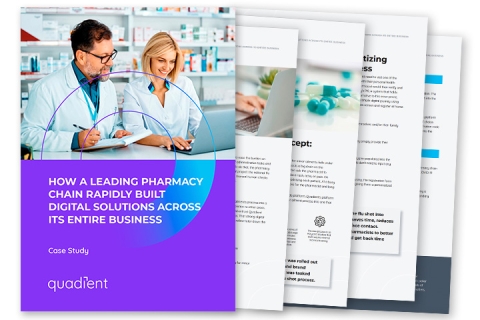 How a leading pharmacy chain rapidly built digital solutions across its entire business  