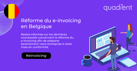 Réforme du e-invoicing en Belgique