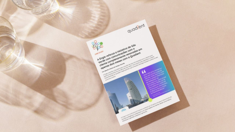 A Engie reforça a iniciativa de Gás Verde com comunicações com o cliente completamente renovadas em apenas dois meses com a Quadient 