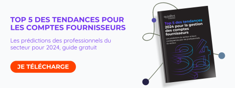 top 5 tendances comptes fournisseurs