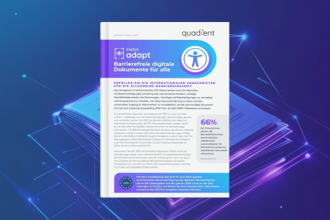 Inspire Adapt: Die Lösung zur automatisierten Erstellung barrierefreier PDFs 