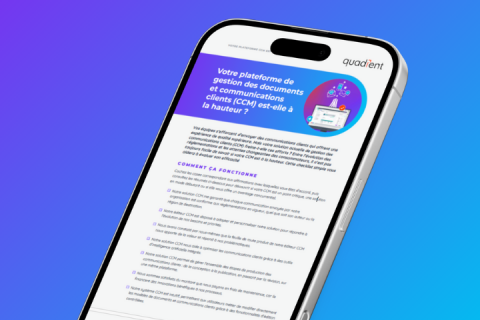 Visuel de l'infographie checklist évaluation plateforme CCM