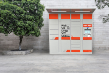 Parcel Pending by Quadient smart locker solution.